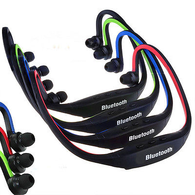 Bluetooth Wireless Headset Stereo Headphone Earphone Handfree Sport Universal HY